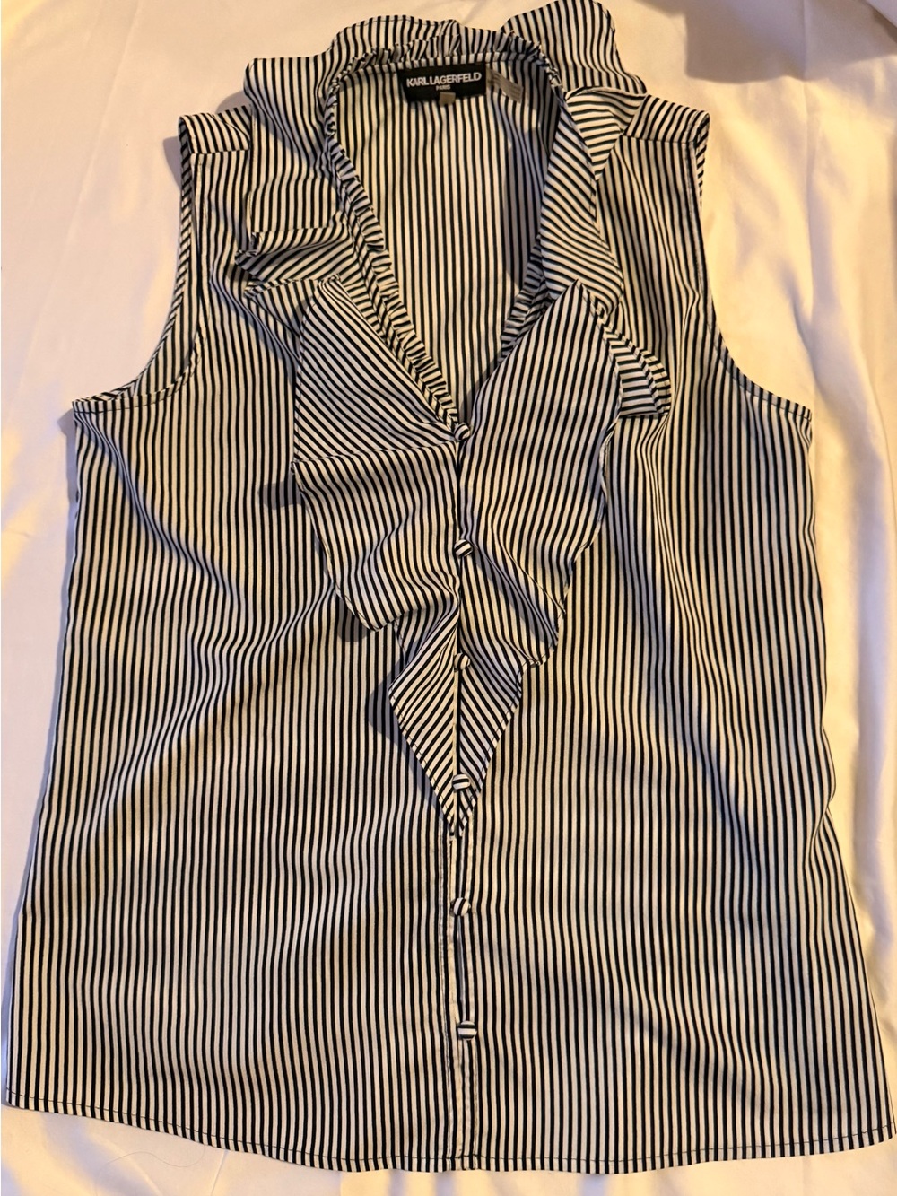 Chic Karl Lagerfeld Paris sleeveless blouse